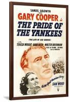 The Pride of the Yankees, 1942, Directed by Sam Wood-null-Framed Giclee Print