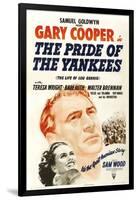 The Pride of the Yankees, 1942, Directed by Sam Wood-null-Framed Giclee Print