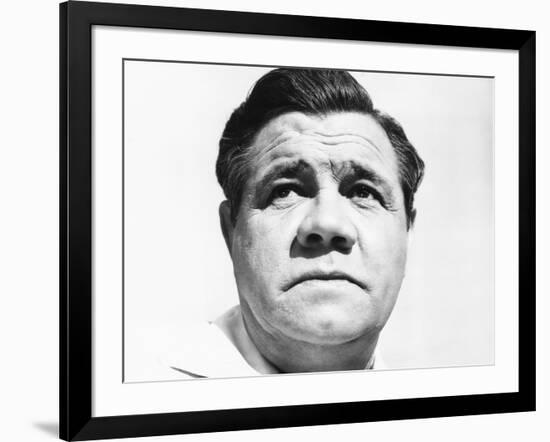 The Pride of the Yankees, Babe Ruth, 1942-null-Framed Photo