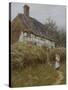 The Priest's House, West Hoathly-Helen Allingham-Stretched Canvas
