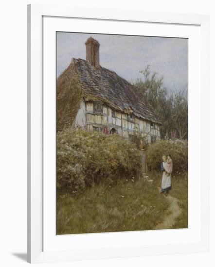 The Priest's House, West Hoathly-Helen Allingham-Framed Giclee Print