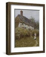 The Priest's House, West Hoathly-Helen Allingham-Framed Giclee Print