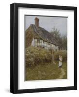 The Priest's House, West Hoathly-Helen Allingham-Framed Giclee Print