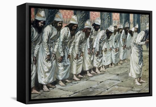 The Priests-James Tissot-Framed Stretched Canvas