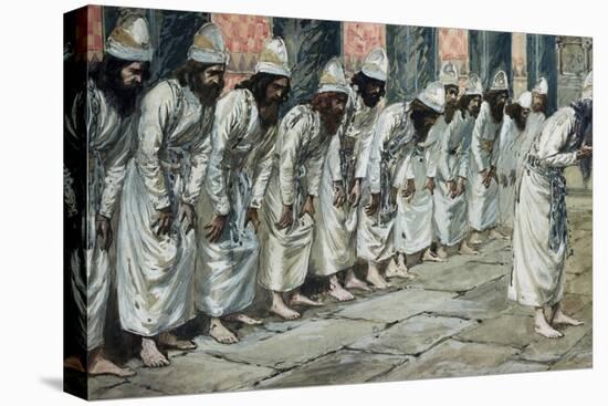 The Priests-James Tissot-Stretched Canvas