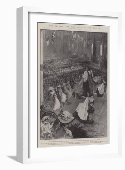 The Primate and the Sons of the Empire-Henry Charles Seppings Wright-Framed Giclee Print