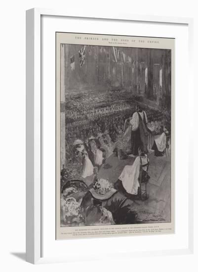 The Primate and the Sons of the Empire-Henry Charles Seppings Wright-Framed Giclee Print