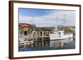 The Prime Berth Fishing Heritage Center in Twillingate, Newfoundland, Canada, North America-Michael Nolan-Framed Photographic Print