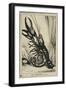 The Prime Lobster, 1828-William Heath-Framed Giclee Print