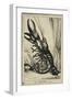 The Prime Lobster, 1828-William Heath-Framed Giclee Print