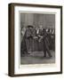 The Prime Minister at the Mansion House, the Lord Mayor Receiving Mr Balfour-Henry Marriott Paget-Framed Giclee Print