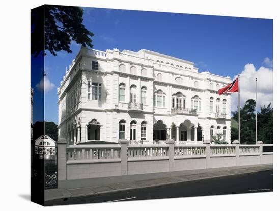 The Prime Minister's Office, Known as Whitehall, Port of Spain, Trinidad & Tobago-G Richardson-Stretched Canvas