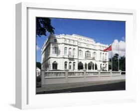 The Prime Minister's Office, Known as Whitehall, Port of Spain, Trinidad & Tobago-G Richardson-Framed Photographic Print