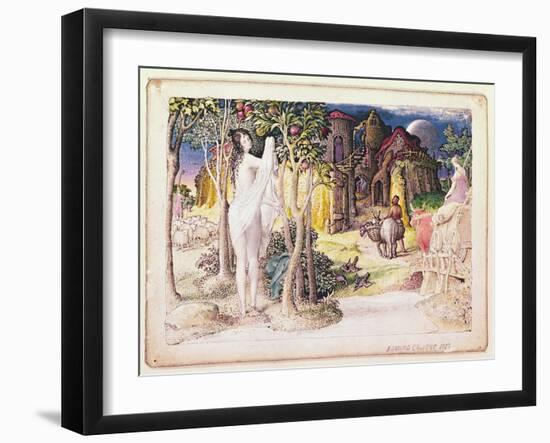 The Primitive City, 1822-Edward Calvert-Framed Giclee Print