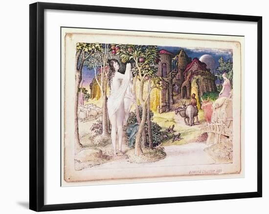 The Primitive City, 1822-Edward Calvert-Framed Giclee Print