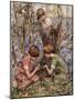 The Primrose Gatherers (Oil on Canvas)-Edward Atkinson Hornel-Mounted Giclee Print
