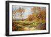 The Primrose Gatherers-John Clayton Adams-Framed Giclee Print