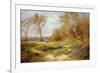 The Primrose Gatherers-John Clayton Adams-Framed Giclee Print