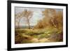 The Primrose Gatherers-John Clayton Adams-Framed Giclee Print