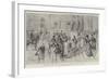 The Prince and Princess of Wales at Blenheim, Departure of the Royal Guests from the Palace-Melton Prior-Framed Giclee Print