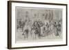 The Prince and Princess of Wales at Blenheim, Departure of the Royal Guests from the Palace-Melton Prior-Framed Giclee Print