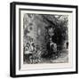 The Prince and Princess of Wales at Chatsworth: the Orangery, Chatsworth-null-Framed Giclee Print