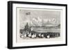 The Prince and Princess of Wales at Plymouth: Scene on the Hoe on the Arrival of the Royal Yacht in-null-Framed Giclee Print