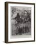 The Prince and Princess of Wales at the Penrhyn Slate Quarries-null-Framed Giclee Print