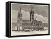 The Prince and Princess of Wales at Truro-null-Framed Stretched Canvas