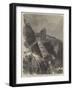 The Prince and Princess of Wales Descending the Botallack Tin-Mine, Cornwall-null-Framed Giclee Print