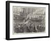 The Prince and Princess of Wales Landing at Elsinore-null-Framed Giclee Print