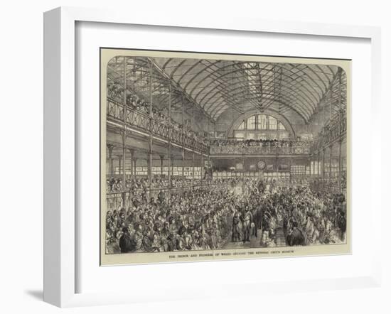The Prince and Princess of Wales Opening the Bethnal Green Museum-null-Framed Giclee Print