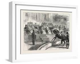 The Prince and Princess of Wales to the Crystal Palace the Royal Party Witnessing the Performance o-null-Framed Giclee Print