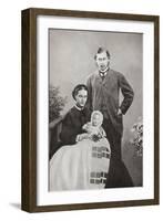 The Prince and Princess of Wales-null-Framed Giclee Print