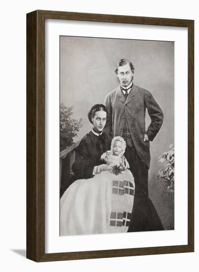 The Prince and Princess of Wales-null-Framed Giclee Print