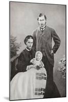 The Prince and Princess of Wales-null-Mounted Giclee Print