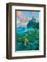 The Prince and the Mermaid-Jim Warren-Framed Premium Giclee Print