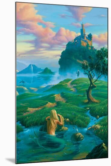 The Prince and the Mermaid-Jim Warren-Mounted Premium Giclee Print