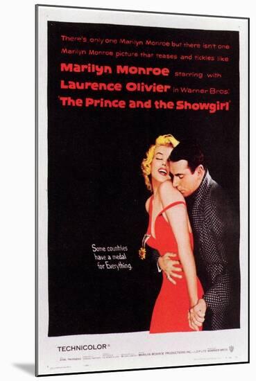 The Prince and the Showgirl, 1957-null-Mounted Art Print