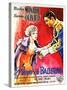 The Prince and the Showgirl, Italian Movie Poster, 1957-null-Stretched Canvas