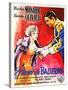 The Prince and the Showgirl, Italian Movie Poster, 1957-null-Stretched Canvas