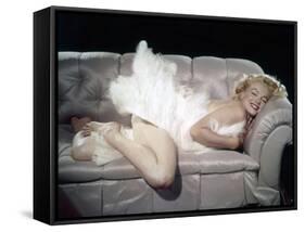 The Prince and the Shwogirl 1957 Directed by Laurence Olivier Marilyn Monroe-null-Framed Stretched Canvas