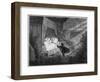 The Prince at Beauty's Bedside-Gustave Dor?-Framed Art Print