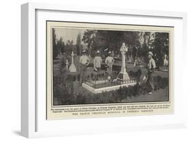 The Prince Christian Memorial in Pretoria Cemetery-null-Framed Giclee Print