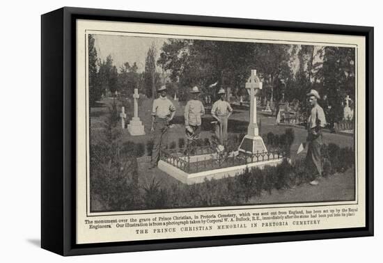 The Prince Christian Memorial in Pretoria Cemetery-null-Framed Stretched Canvas