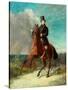The Prince Consort On Horseback, 1841-John Frederick Senior Herring-Stretched Canvas