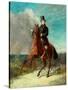 The Prince Consort On Horseback, 1841-John Frederick Senior Herring-Stretched Canvas