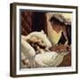 The Prince Consort Was Taken Suddenly Ill and Died in 1861-Alberto Salinas-Framed Giclee Print