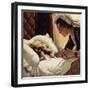 The Prince Consort Was Taken Suddenly Ill and Died in 1861-Alberto Salinas-Framed Giclee Print