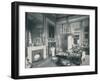 The Prince Consorts Writing Room at Buckingham Palace, c1899, (1901)-HN King-Framed Photographic Print